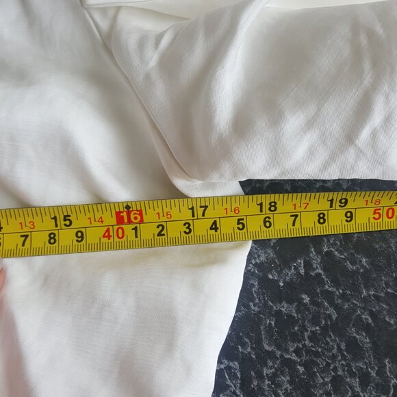 Frame ! Puff Sleeve U-Neck Top ( L ) - Picture 10 of 10